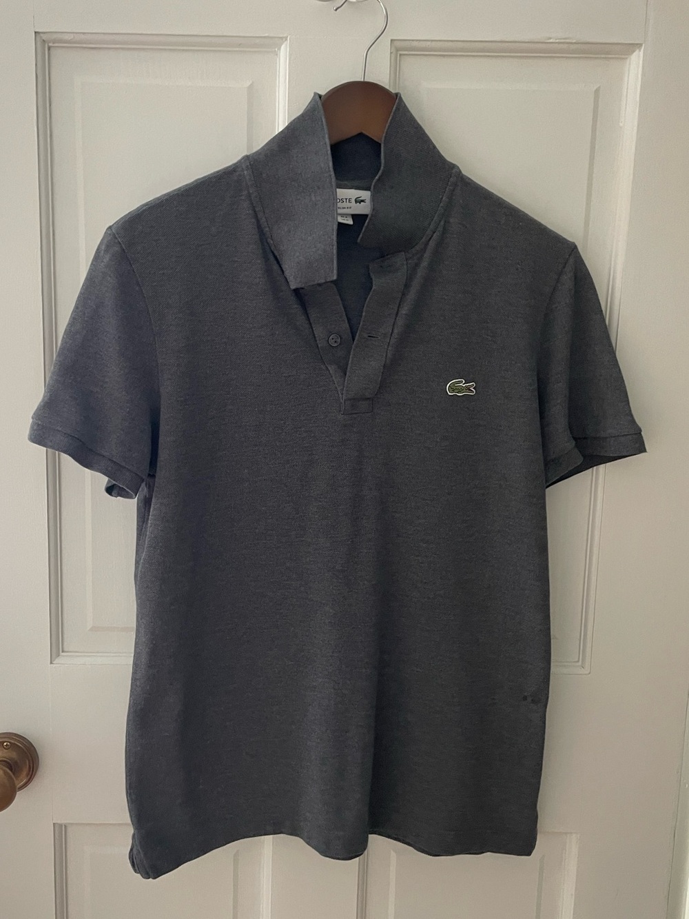 Lacoste slim fit polo size M